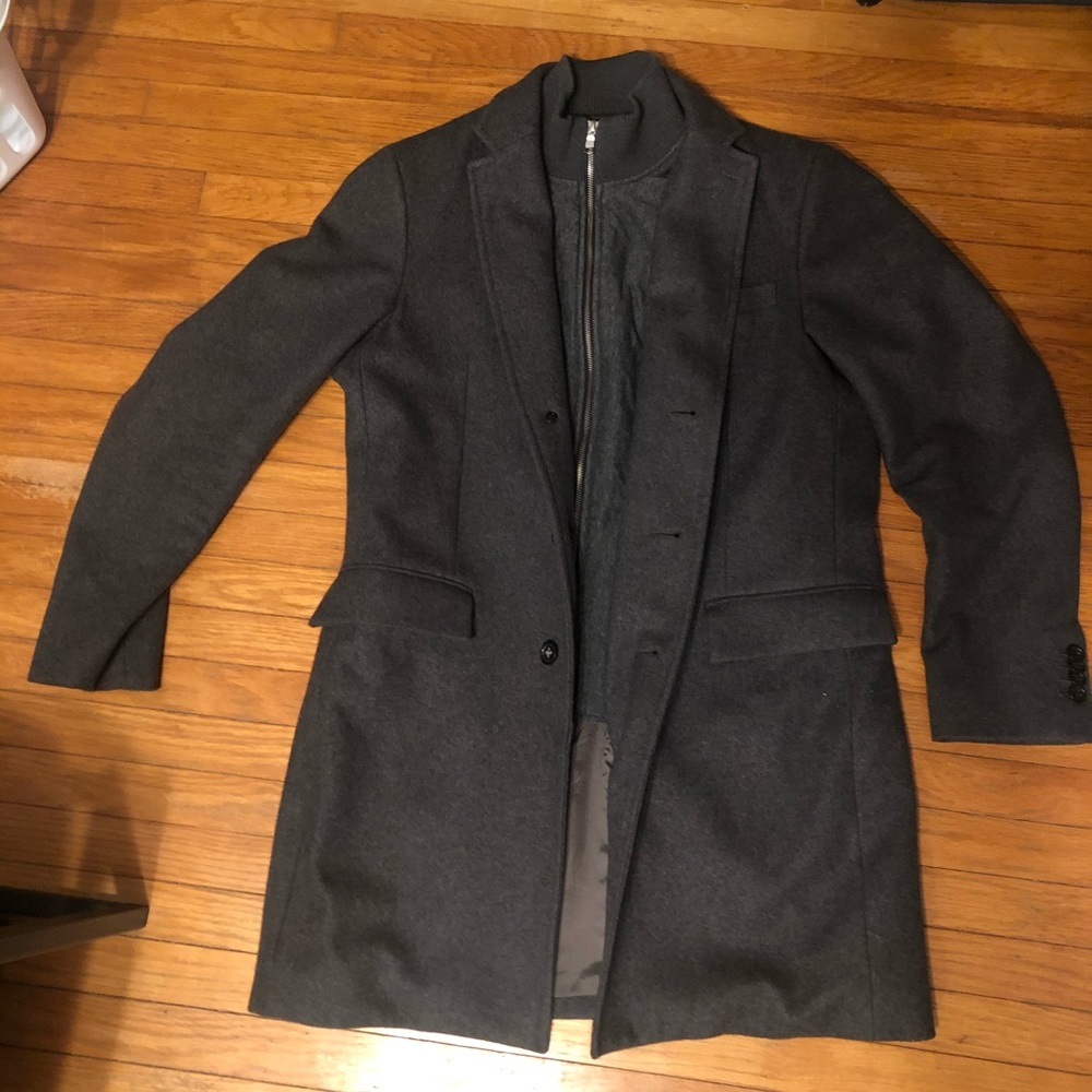 Banana Republic Slim Peacoat